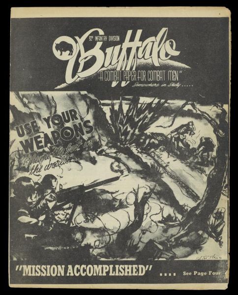 The Buffalo 92nd Infantry Division : a combat paper for combat men. v. 5 (no.9), January 15, 1945.