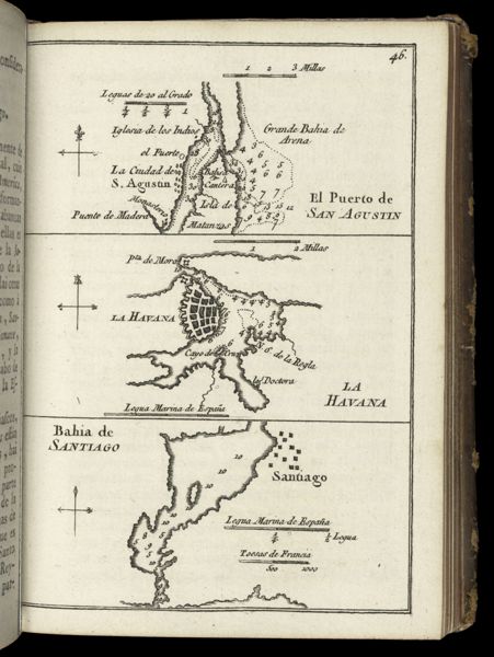 El Puerto de San Agustin - La Havana - Bahia de Santiago