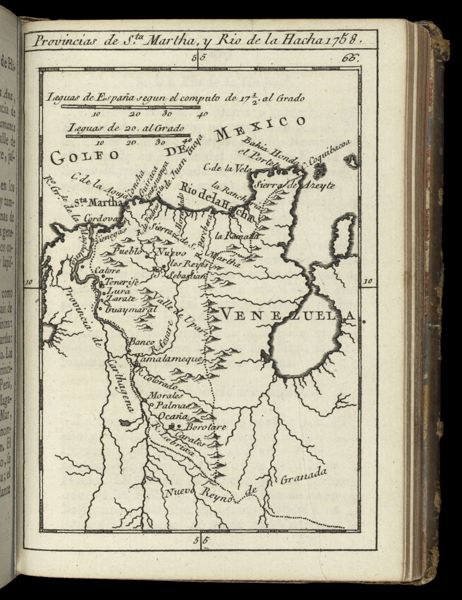 Provincias de S.ta Martha, y Rio de la Hacha 1758.
