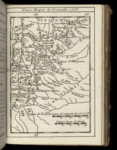 Nuevo Reyno de Granada. 1758.