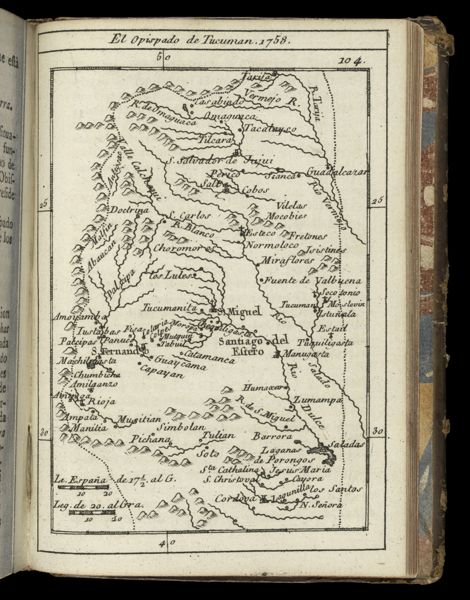 El Opispado de Tucuman. 1758.