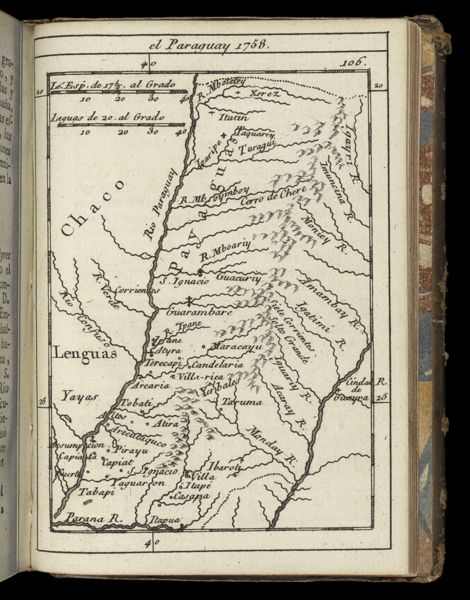 el Paraguay 1758.