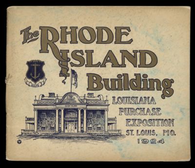 The Rhode Island building : Louisiana Purchase Exposition, St. Louis, 1904