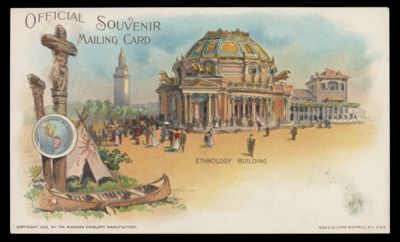 Official Souvenir Mailing Card.