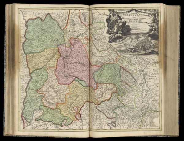 Tabula Delphinatus vulgo De Gouvernement General Du Dauphine [...]