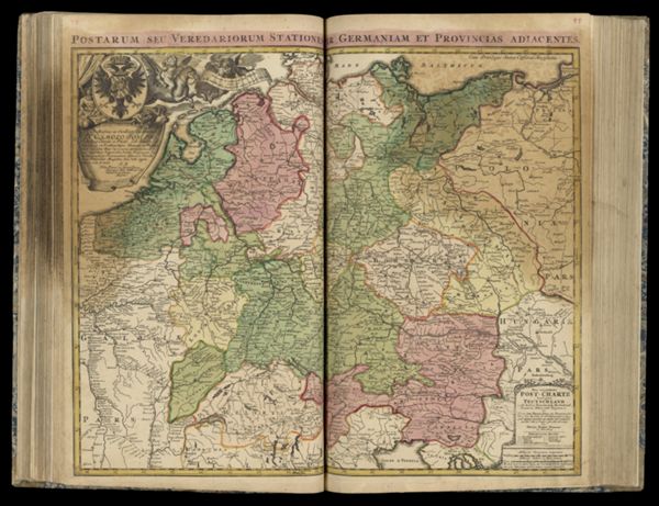 Postarum seu Veredariorum Stationes der Germaniam et Provinicias Adiacentes