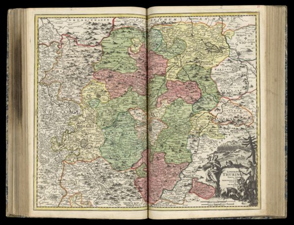 Landgraviatus Thuringiae Tabula Generalis [...]