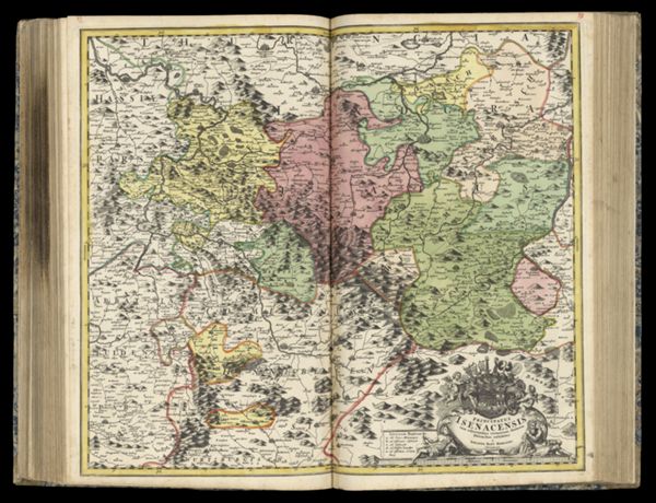 Principatus Isenacensis cum adjacentibus vicinorum Statuum Ditionibus exhibitus