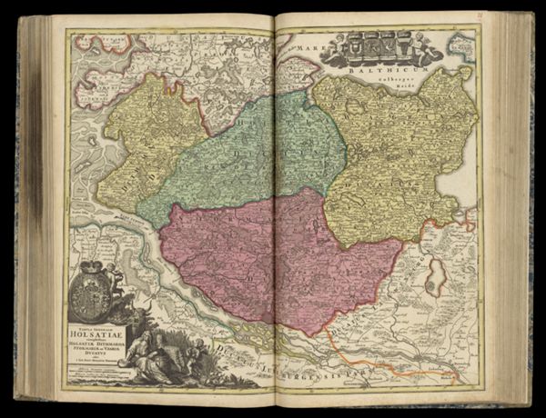 Tabula Generalis Holstiæ Complectens Holsatiæ Dithmarsiæ Stormariæ et Vagriæ Ducatus [...]