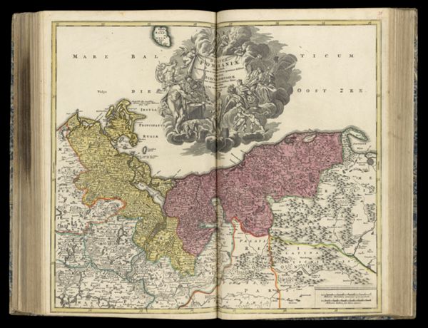 Ducatus Pomeraniæ novissima Tabula