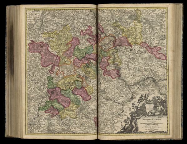 Mosellæ Fluminis Tabula Specialis in qua Archiepiscopatus et Electoratus Trevirensis
