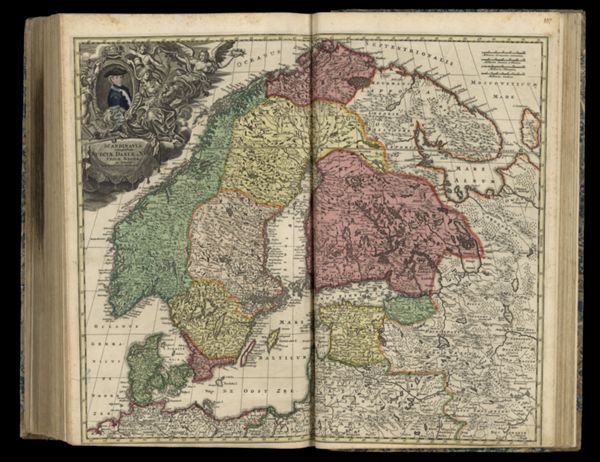 Scandinavia complectens Sueciæ, Daniæ, & Norvegiæ Regna