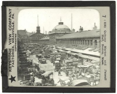 Quincey Market and Faneuil Hall, Boston, Mass.