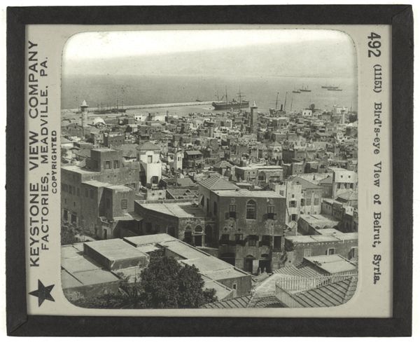 Bird's-eye View of Beirut, Syria.