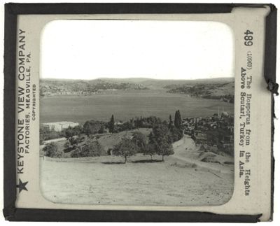 The Bosporus from the Heights Above Scutari, Turkey in Asia.