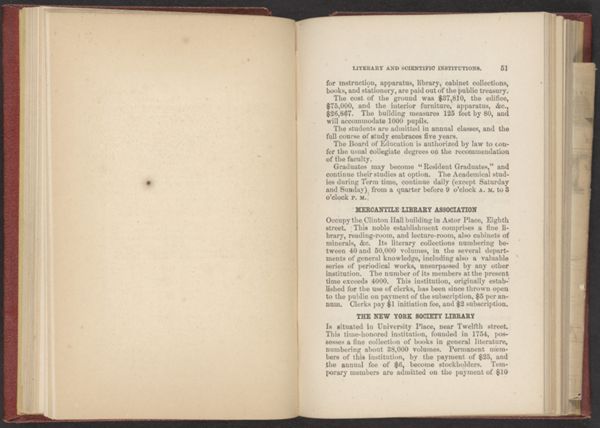 Literary and scientific institutions.
