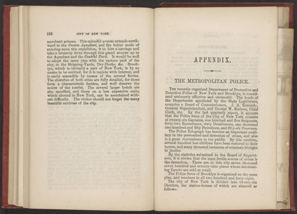 City of New York. Appendix.