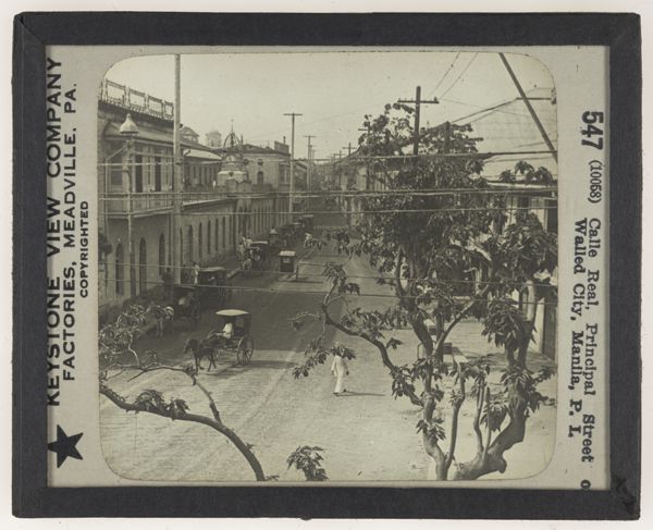 Calle Real, Principal Street Walled City, Manila, P. I.