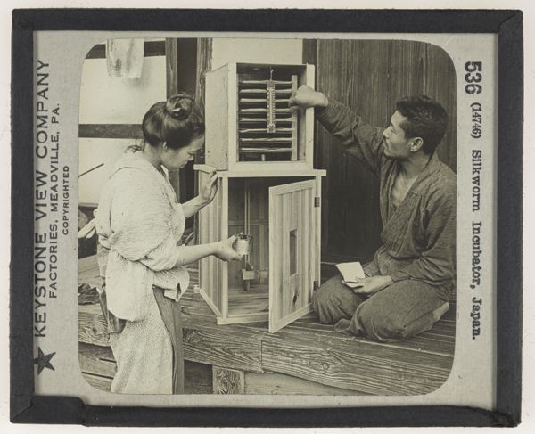 Silkworm Incubator, Japan.
