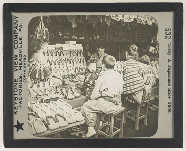 A Japanese Shoe Shop.