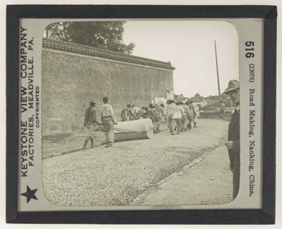 Road Making, Nanking, China