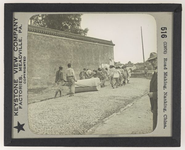 Road Making, Nanking, China