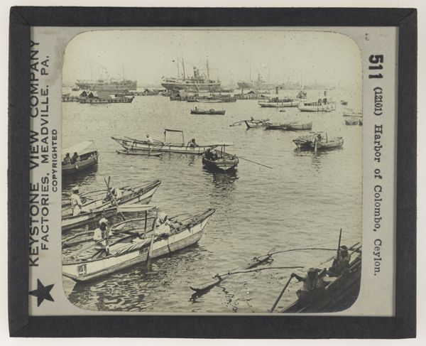 Harbor of Colombo, Ceylon.