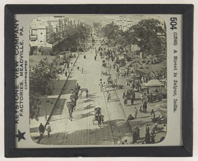 A Street in Jaipur, India.