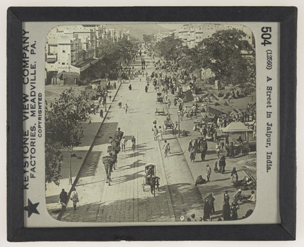 A Street in Jaipur, India.