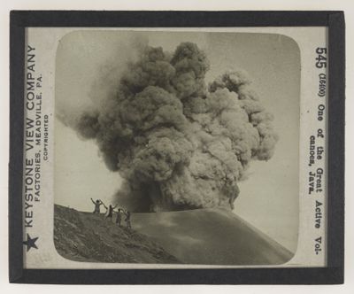 One of the Great Active Volcanoes, Java.
