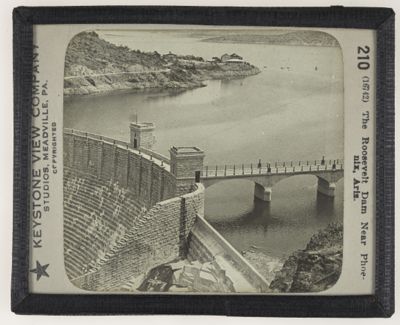 The Roosevelt Dam Near Phoenix, Aris.