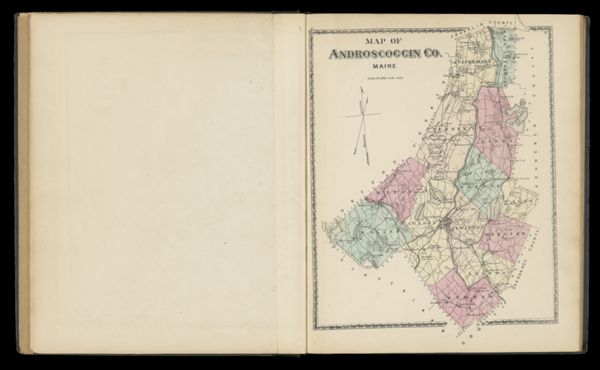 Map of Androscoggin Co. Maine