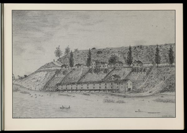 Hammond's Rope Walk in the Forties, sketched 1902. (2)