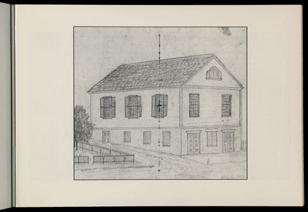 Abyssinian Church, 1828, sketched 1900. (6)