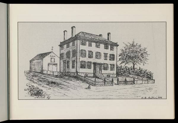Birthplace of Henry W. Longfellow, in 1807, sketched 1896. (8)