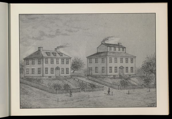 Codman and Savage's House.  1775 corner of Middle and Temple St., sketched 1899. (16)