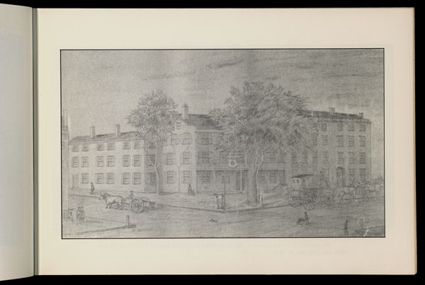 Elm Tavern, Corner of Temple and Federal St., sketched 1890. (18)