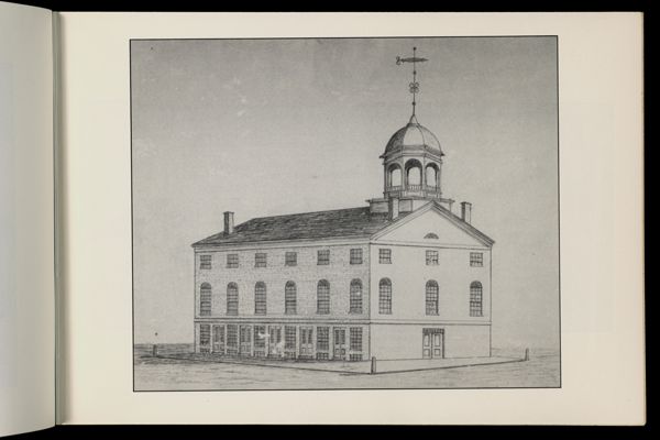 Old Market House in 1828. (21)