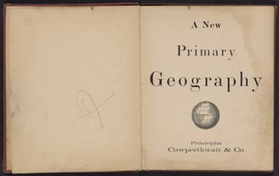 A New Primary Geography [Title page]