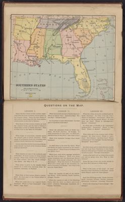 The Southern States / Questions on the Map
