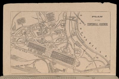 Plan of the Centennial Grounds