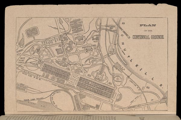 Plan of the Centennial Grounds