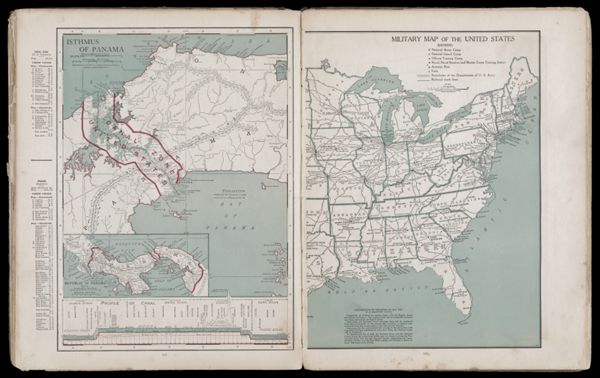 Isthmus of Panama / Military map of the United States