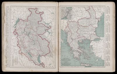 Switzerland / Roumania, Serbia, Bulgaria, Montenegro, Albania, Greece and Turkey in Europe