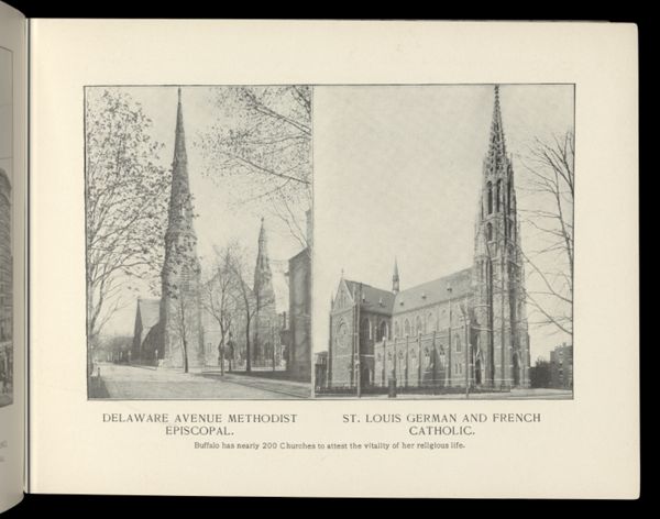 Delaware Avenue Methodist Episcopal, St. Louis German and French Catholic