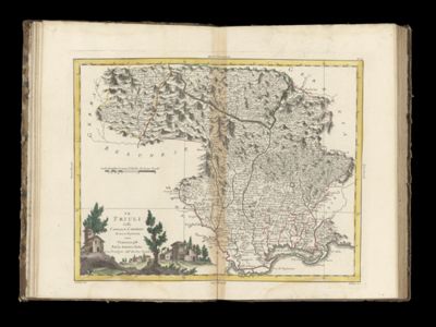 Il Friuli colla Carnia, e Cadorino di nuova projezione.