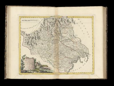 Il Trevisano diviso ne suoi Territori e Distretti di nuova projezione