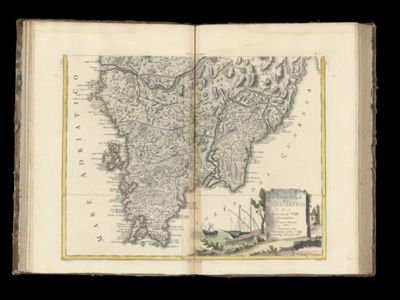 Parte Meridionale dell Istria di Giovanni Valle Giustinopolitano di nuova projezione
