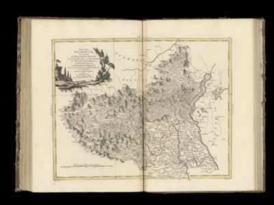 Parte Piemonte, che contiene Il Ducato di Aosta, Il Contado del Canavese, La Provincia di Biella [...]