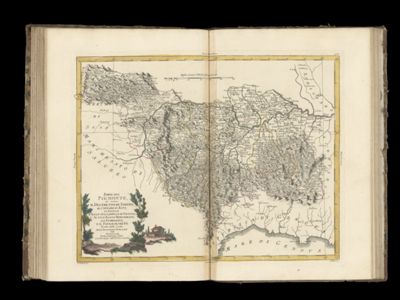 Parte del Piemonte, che contiene Il Distretto di Torino, Il Contado D'Asti [...]